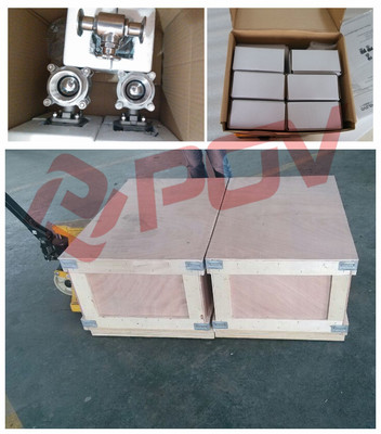 不锈钢材质电动蝶阀 开关型与调节型在化工及包装机械中的应用